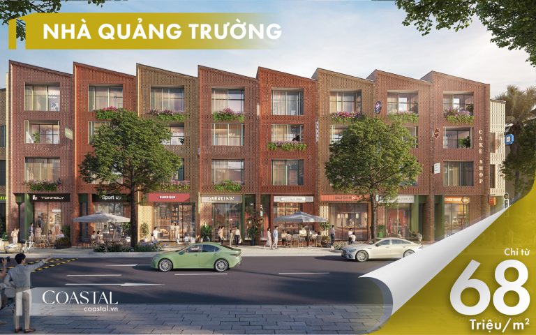 Giá bán nhà quảng trường Coastal Quảng Ngãi